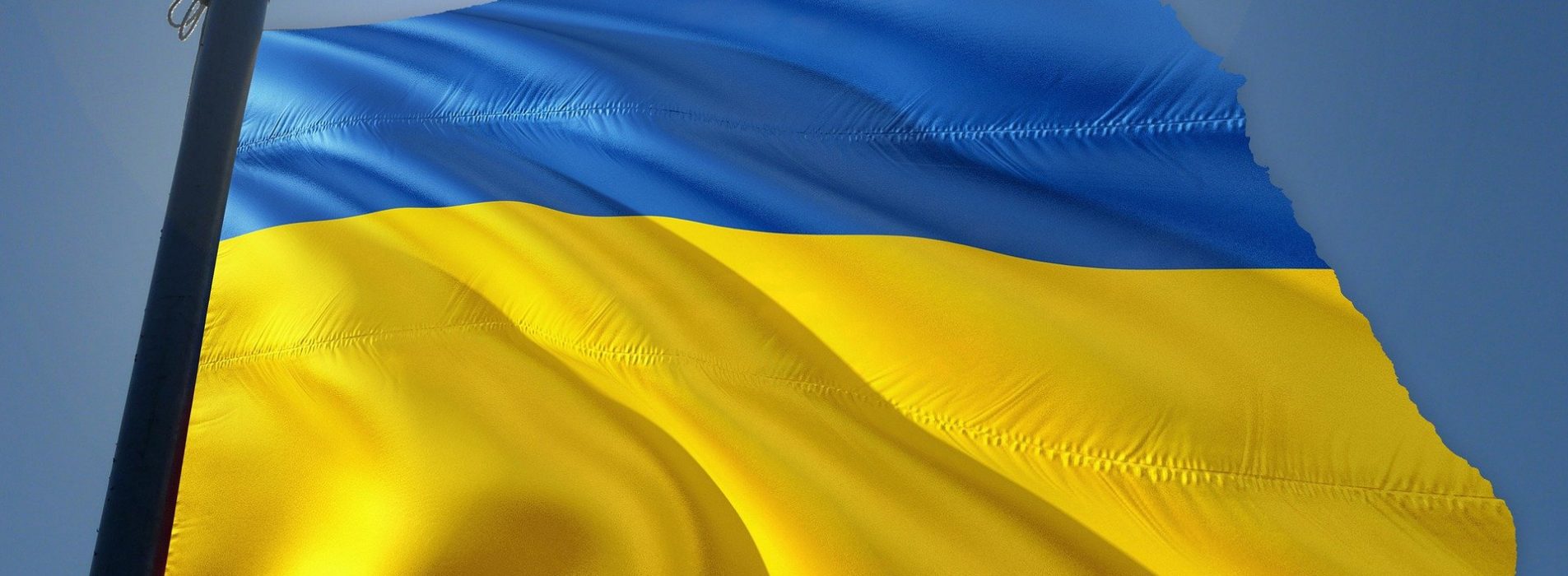 Ukrainan lippu. Kuva Gerd Altmann / Pixabay